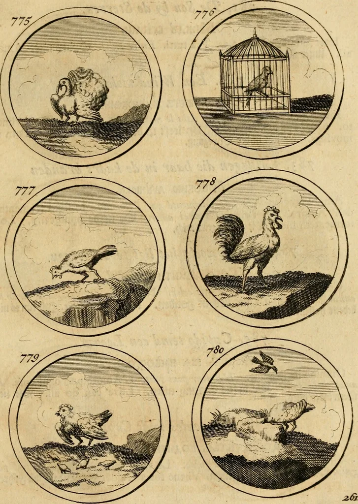 An illustration from Symbola et emblemata, 1705, leaf 270