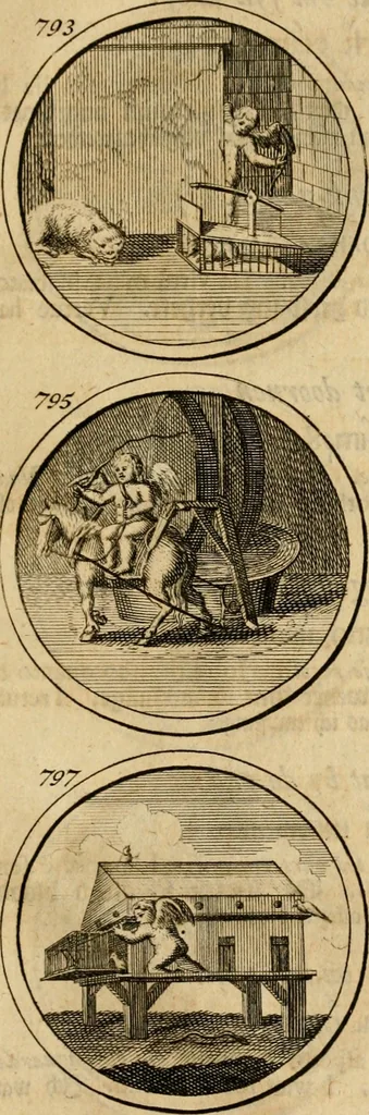 An illustration from Symbola et emblemata, 1705, leaf 276