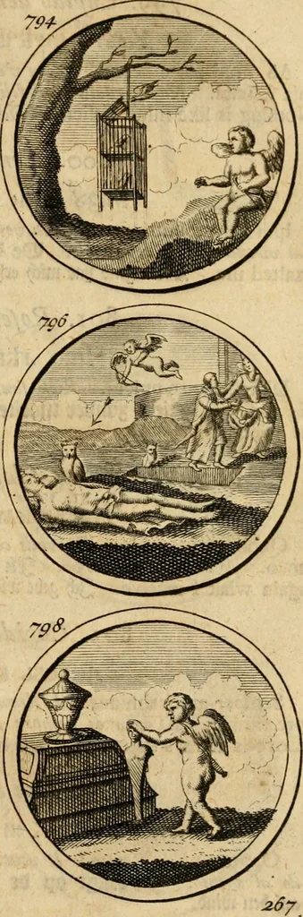 An illustration from Symbola et emblemata, 1705, leaf 276