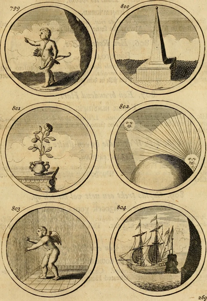 An illustration from Symbola et emblemata, 1705, leaf 278