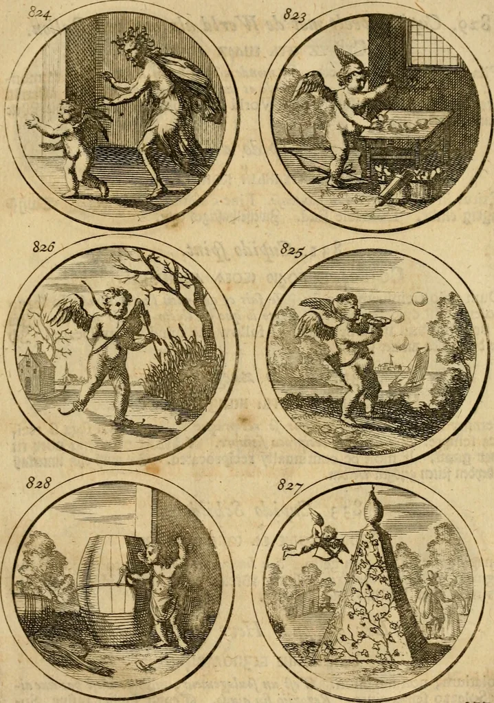 An illustration from Symbola et emblemata, 1705, leaf 286