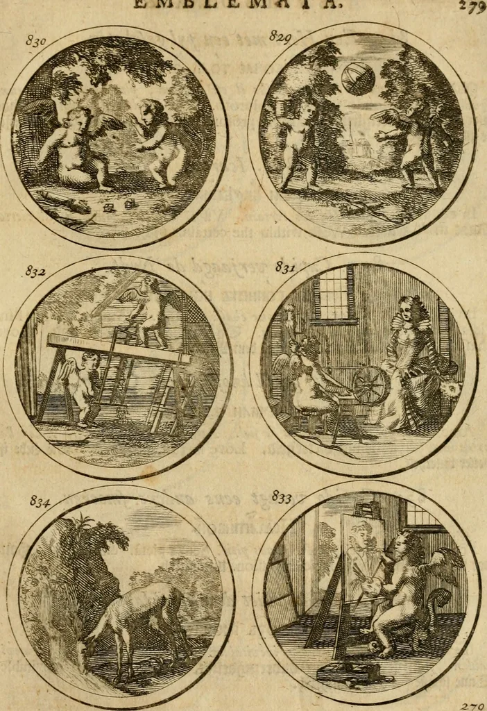 An illustration from Symbola et emblemata, 1705, leaf 288