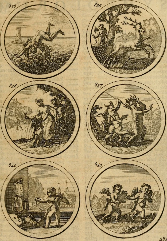 An illustration from Symbola et emblemata, 1705, leaf 290