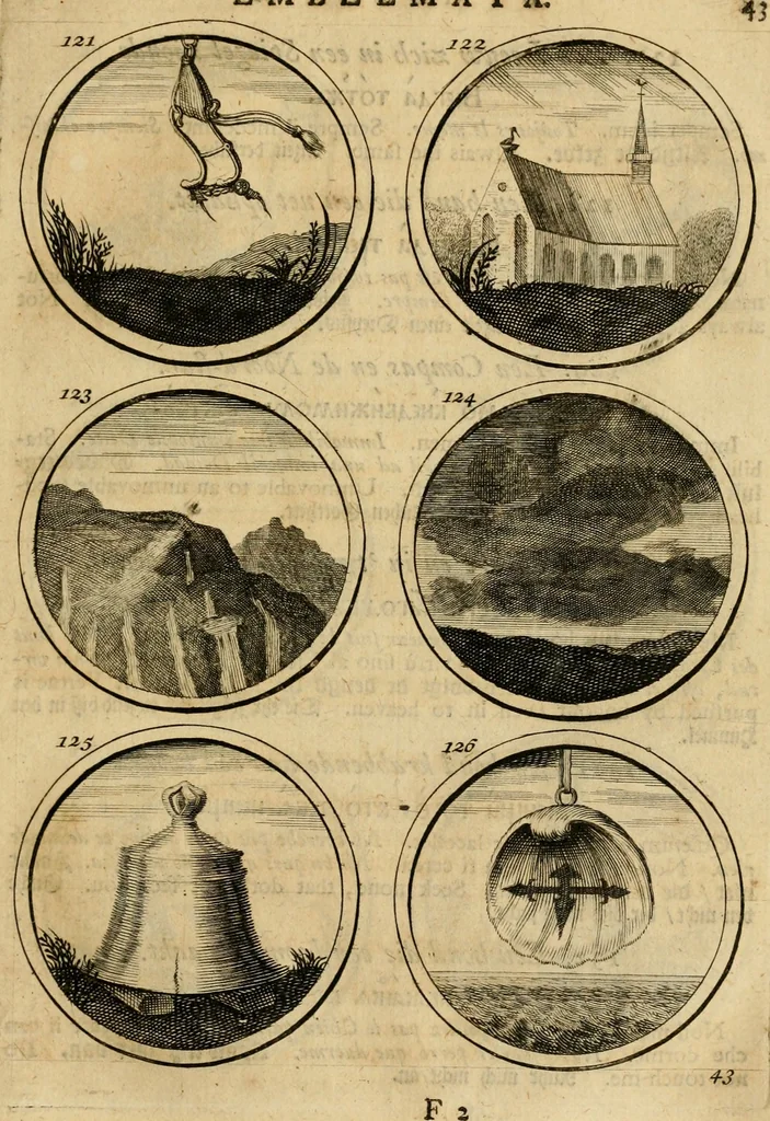 An illustration from Symbola et emblemata, 1705, leaf 52