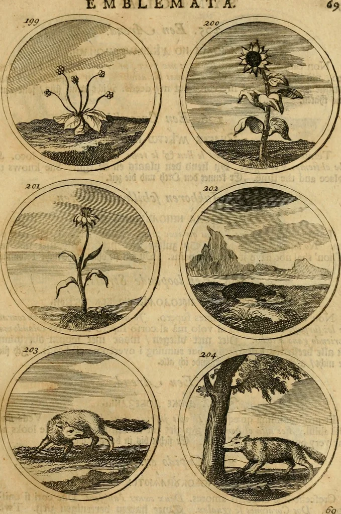 An illustration from Symbola et emblemata, 1705, leaf 78