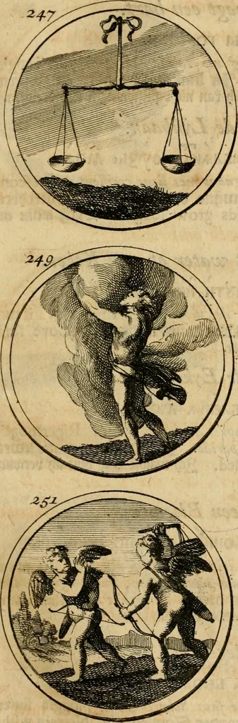 An illustration from Symbola et emblemata, 1705, leaf 94