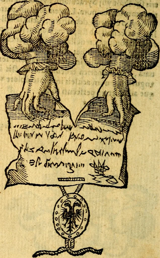 An illustration from Symbola heroica, 1583, leaf 109