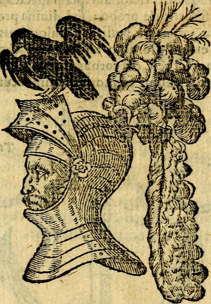 An illustration from Symbola heroica, 1583, leaf 114