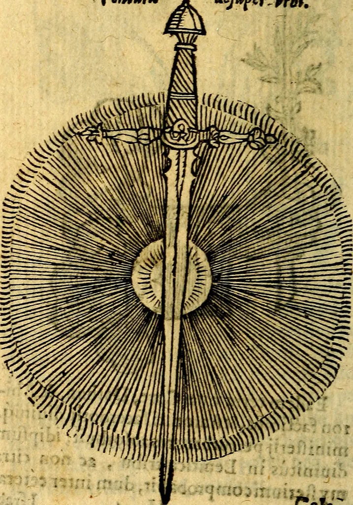An illustration from Symbola heroica, 1583, leaf 123