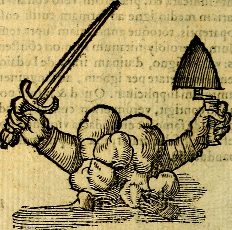 An illustration from Symbola heroica, 1583, leaf 125