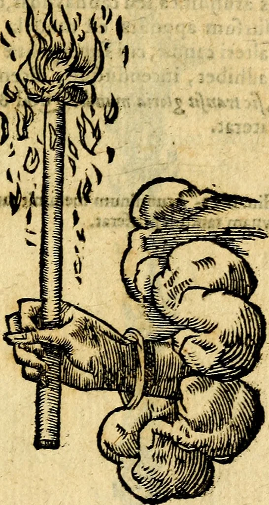 An illustration from Symbola heroica, 1583, leaf 128