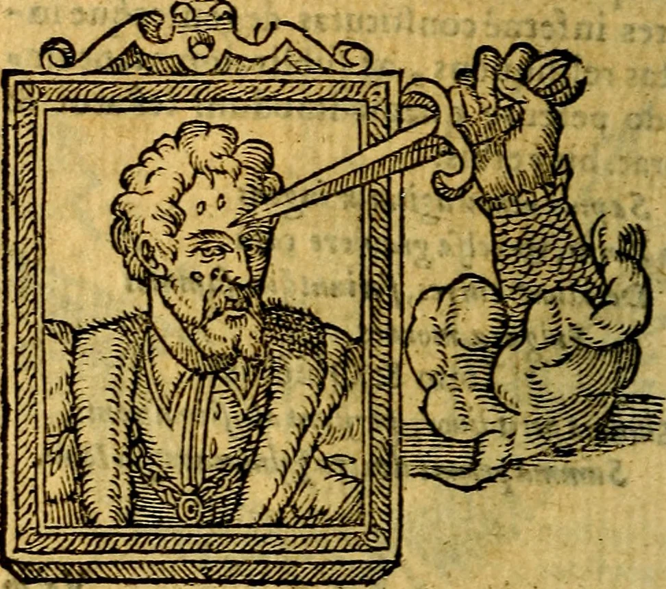 An illustration from Symbola heroica, 1583, leaf 147