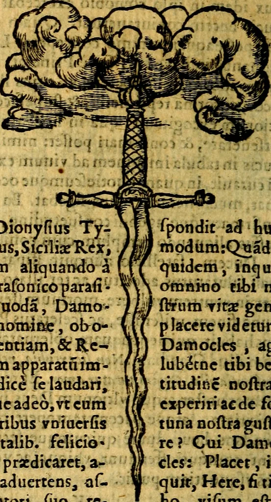 An illustration from Symbola heroica, 1583, leaf 149
