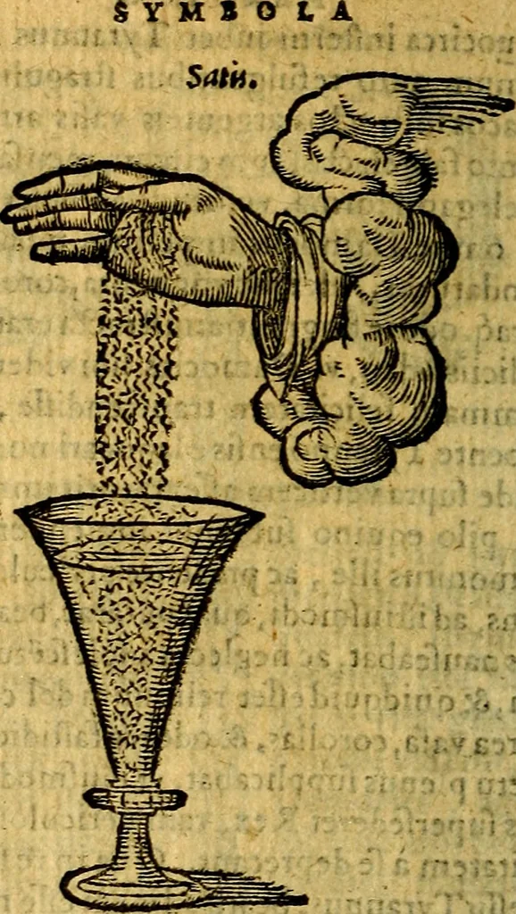 An illustration from Symbola heroica, 1583, leaf 151
