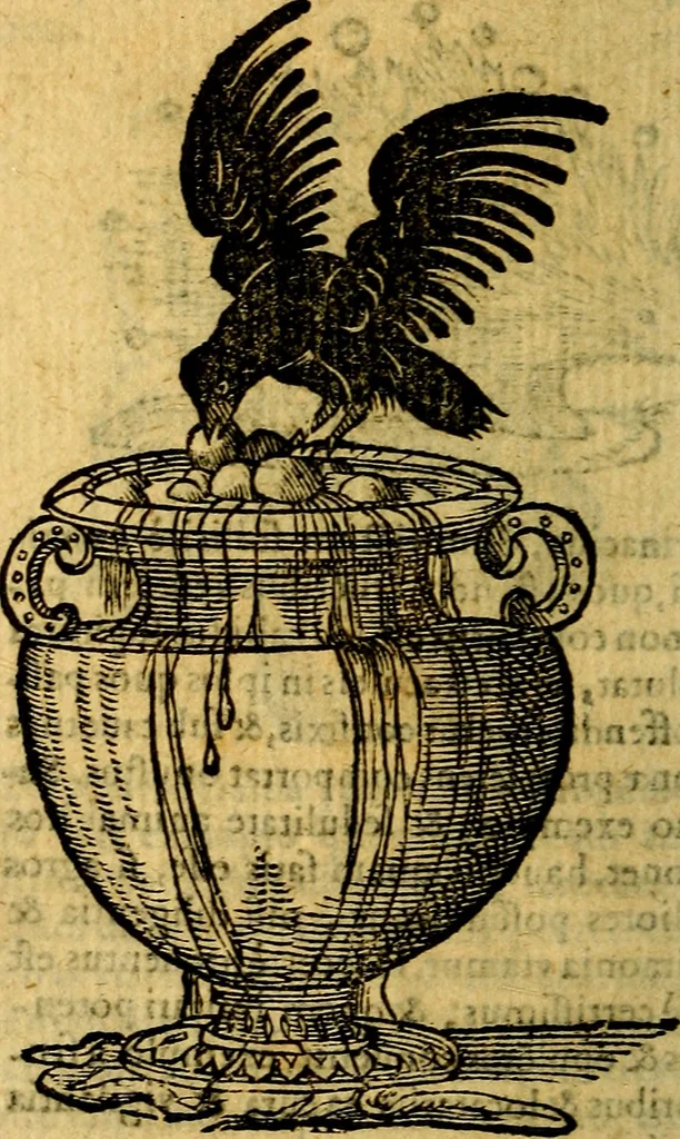 An illustration from Symbola heroica, 1583, leaf 155