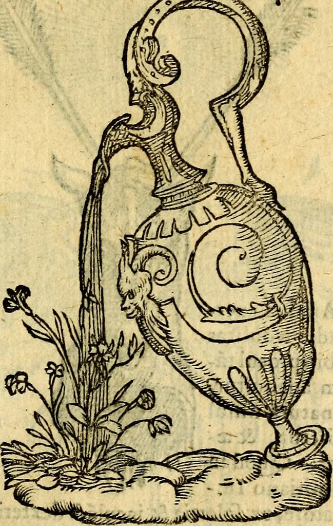 An illustration from Symbola heroica, 1583, leaf 184