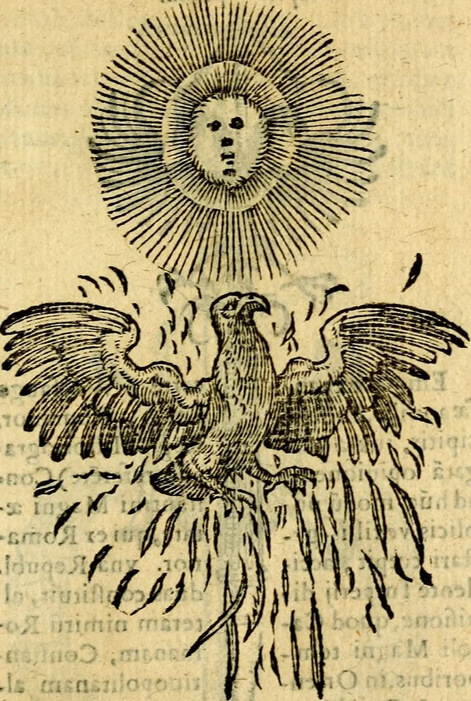 An illustration from Symbola heroica, 1583, leaf 186