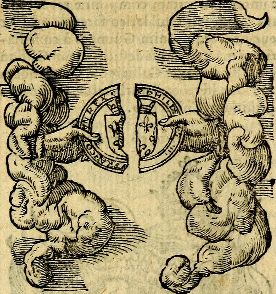 An illustration from Symbola heroica, 1583, leaf 20