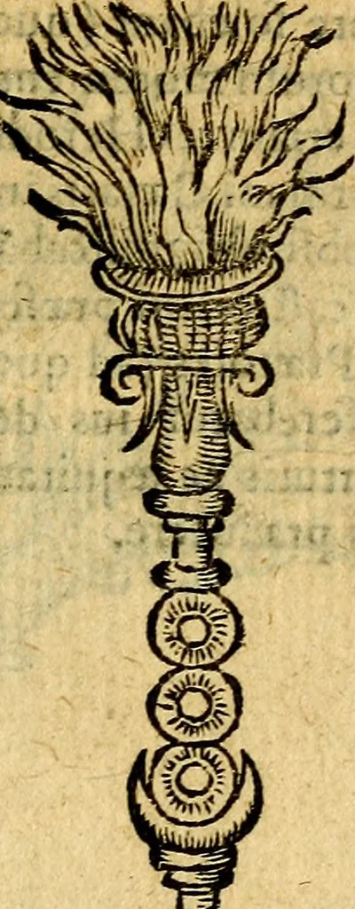 An illustration from Symbola heroica, 1583, leaf 204
