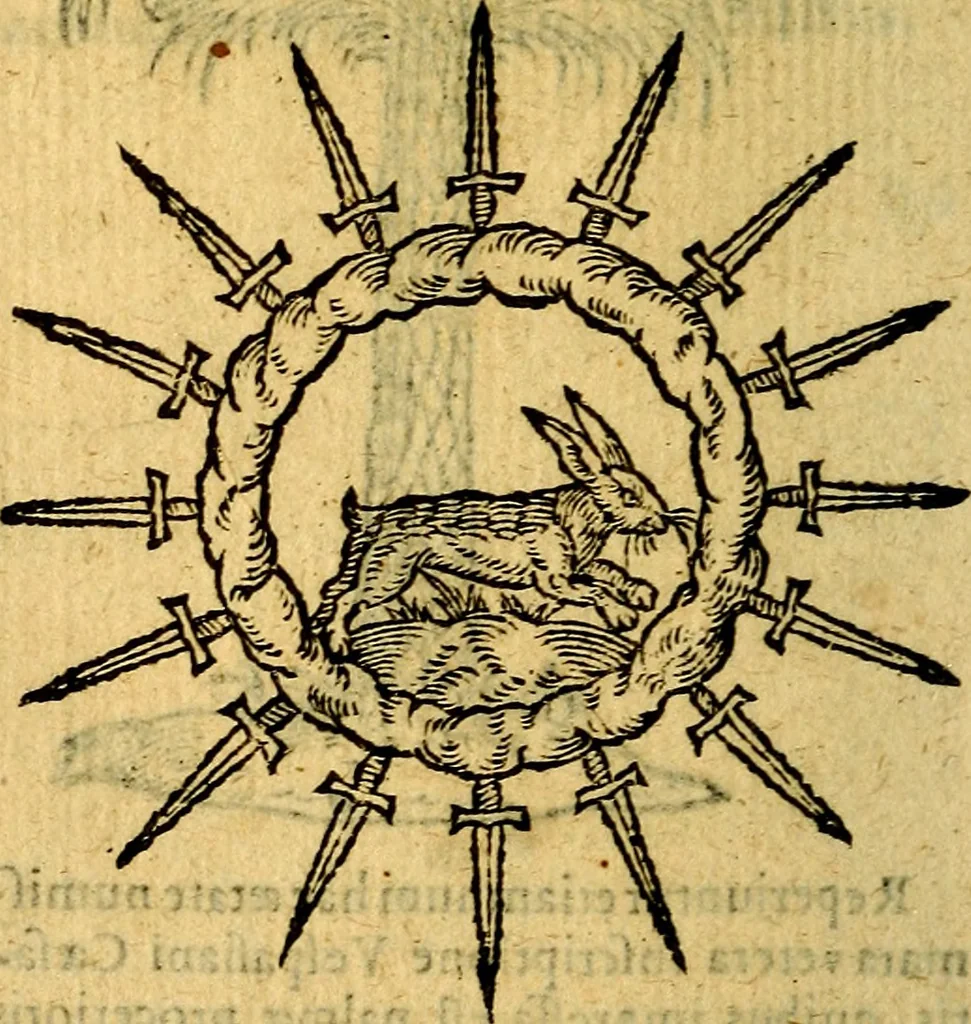An illustration from Symbola heroica, 1583, leaf 221