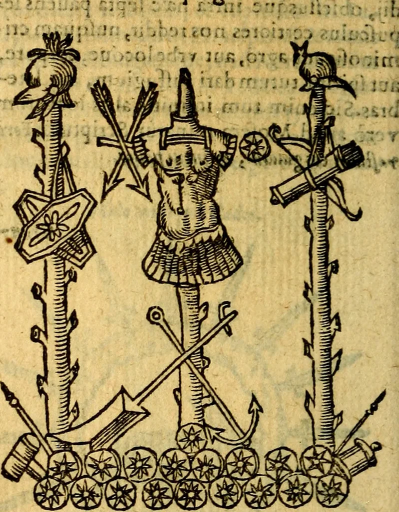 An illustration from Symbola heroica, 1583, leaf 223