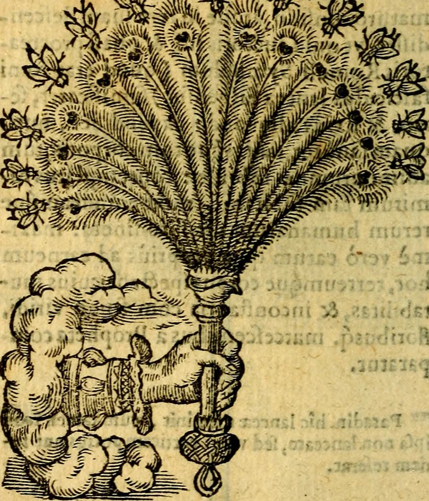An illustration from Symbola heroica, 1583, leaf 243