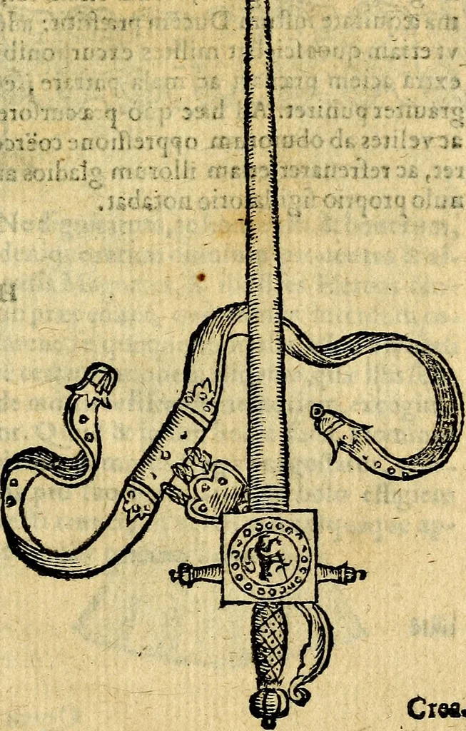 An illustration from Symbola heroica, 1583, leaf 254