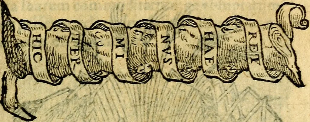 An illustration from Symbola heroica, 1583, leaf 256