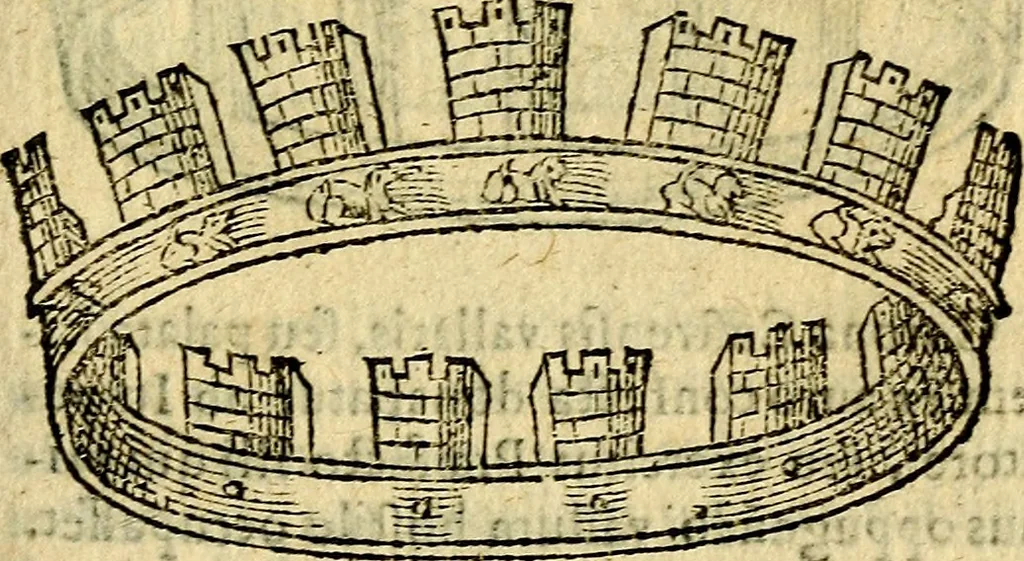 An illustration from Symbola heroica, 1583, leaf 266