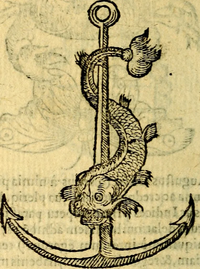An illustration from Symbola heroica, 1583, leaf 277