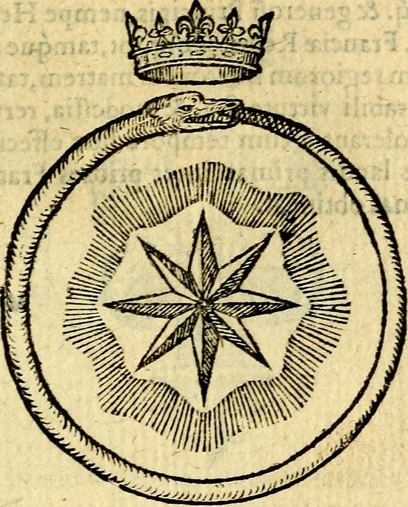An illustration from Symbola heroica, 1583, leaf 280