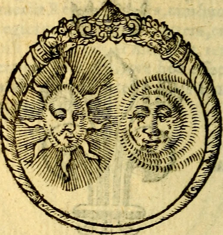 An illustration from Symbola heroica, 1583, leaf 283