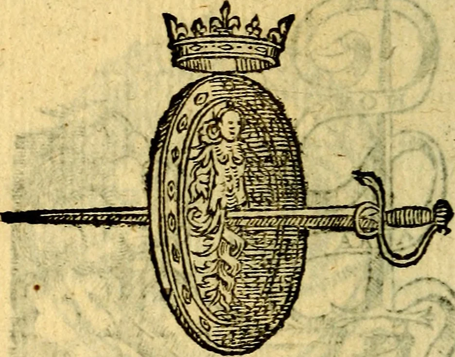 An illustration from Symbola heroica, 1583, leaf 285