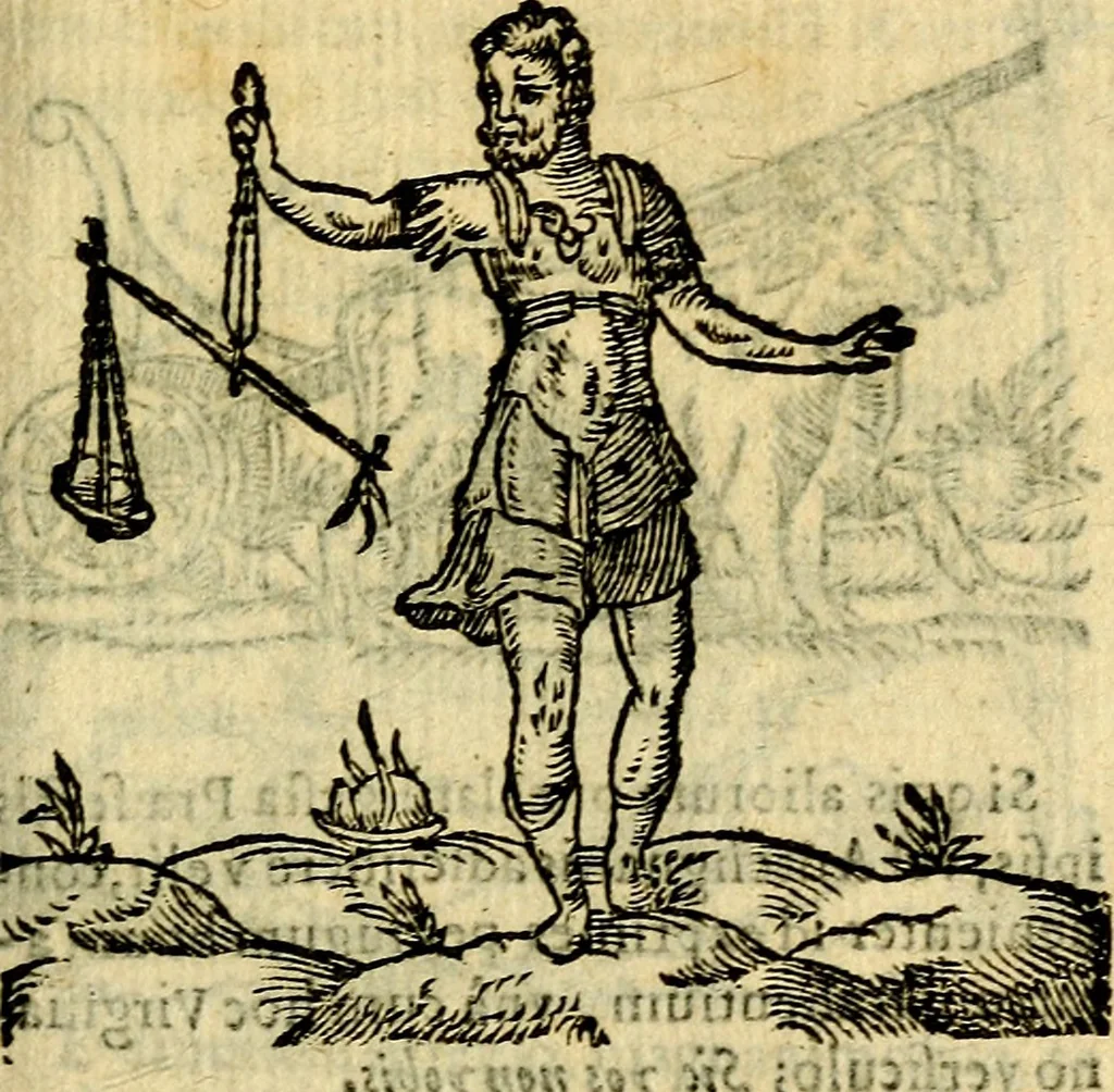 An illustration from Symbola heroica, 1583, leaf 294