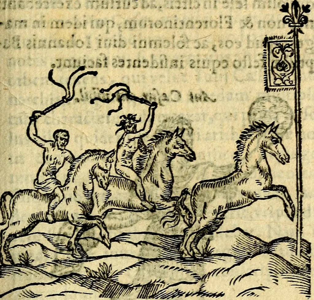 An illustration from Symbola heroica, 1583, leaf 296