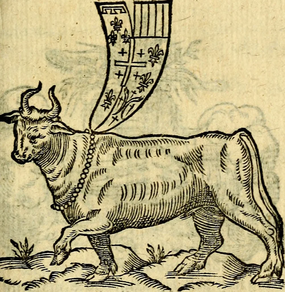 An illustration from Symbola heroica, 1583, leaf 300