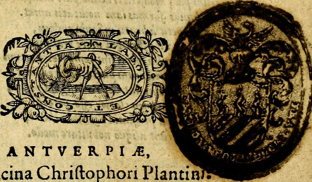 An illustration from Symbola heroica, 1583, leaf 4
