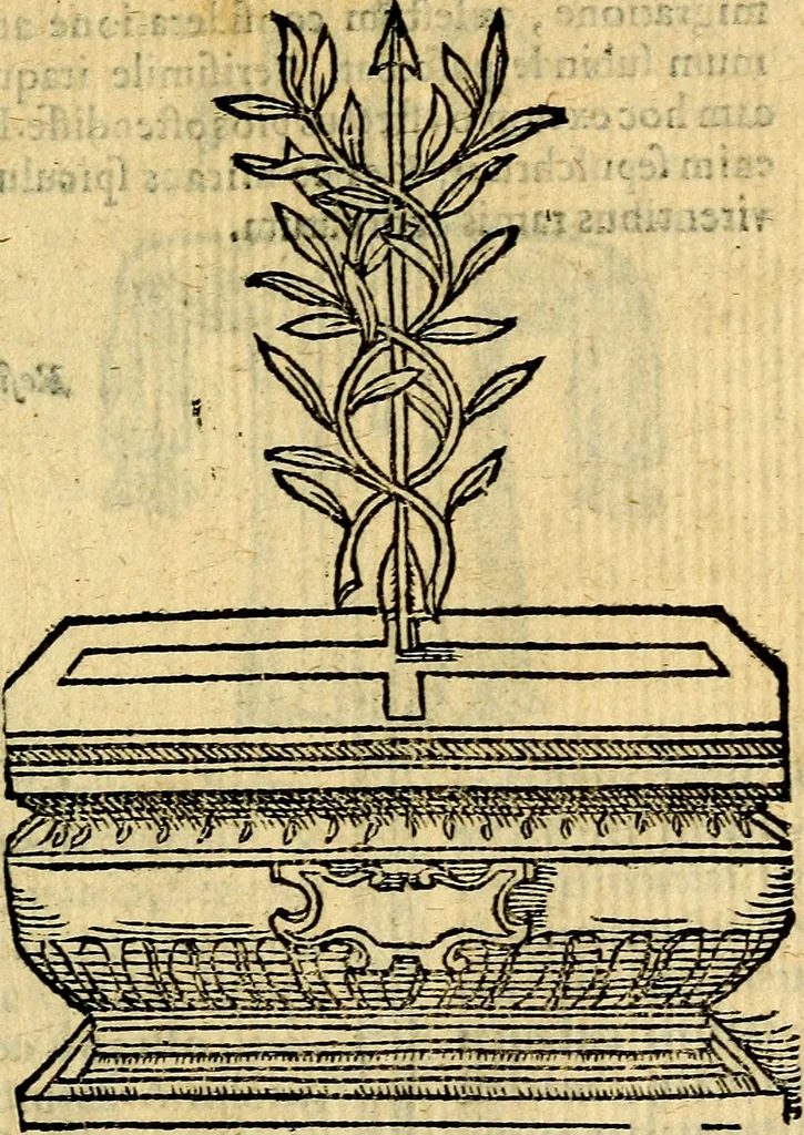 An illustration from Symbola heroica, 1583, leaf 58