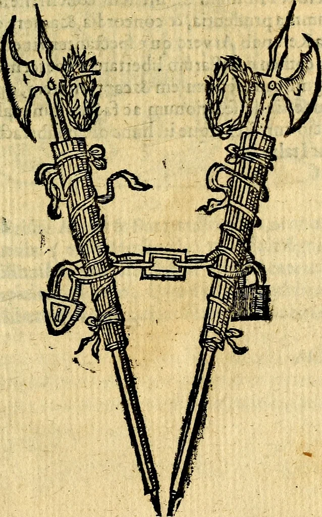 An illustration from Symbola heroica, 1583, leaf 66