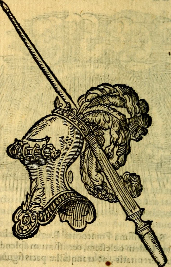 An illustration from Symbola heroica, 1583, leaf 71