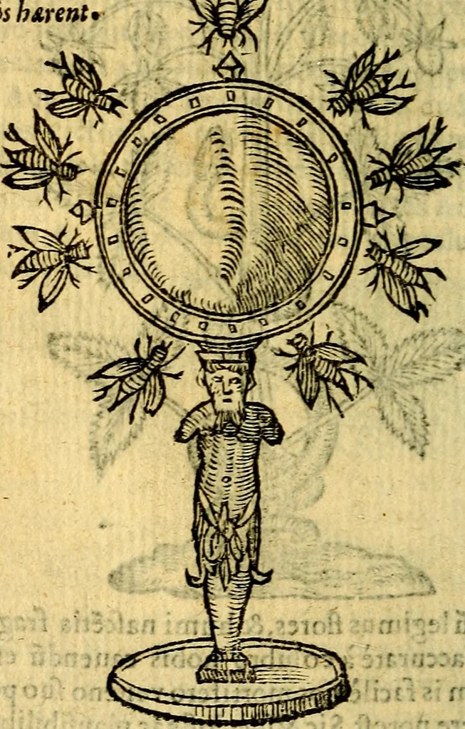 An illustration from Symbola heroica, 1583, leaf 77