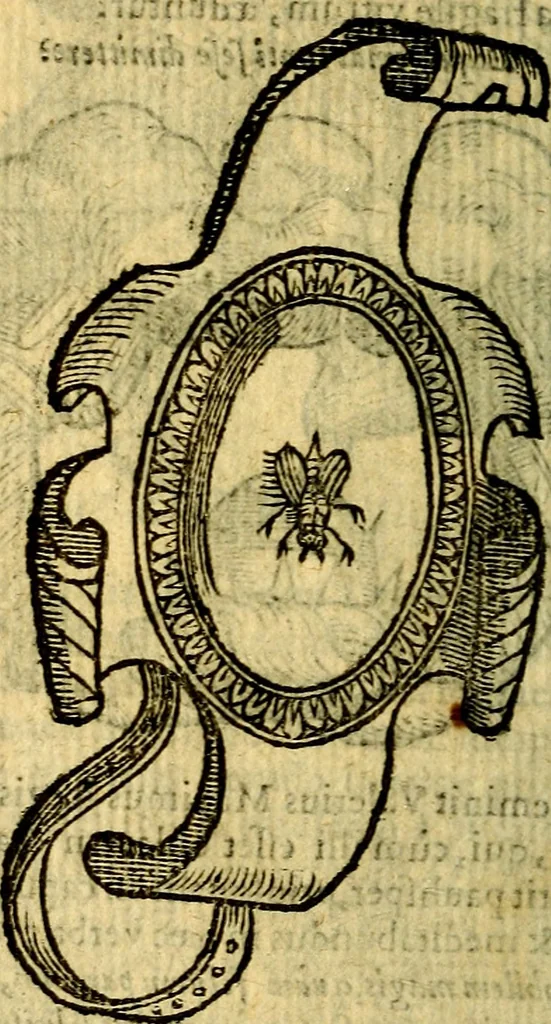 An illustration from Symbola heroica, 1583, leaf 89