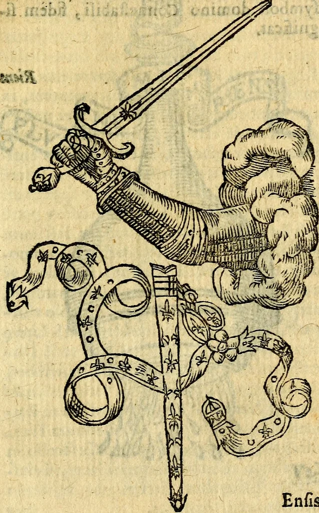 An illustration from Symbola heroica, 1583, leaf 96