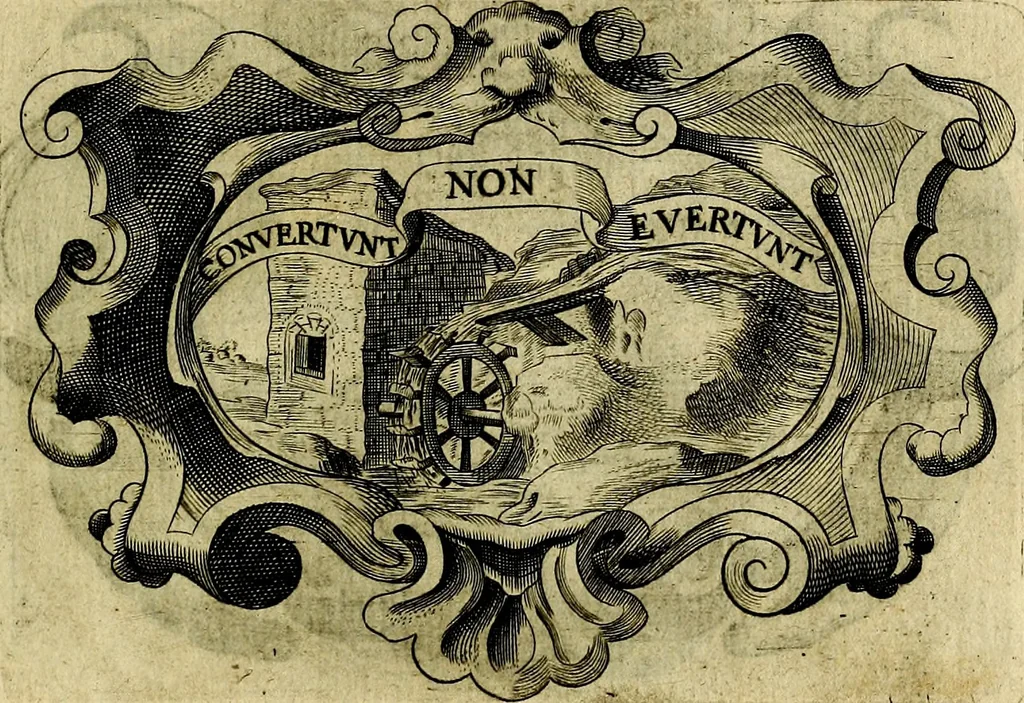 An illustration from Symbola heroica, 1682, leaf 116