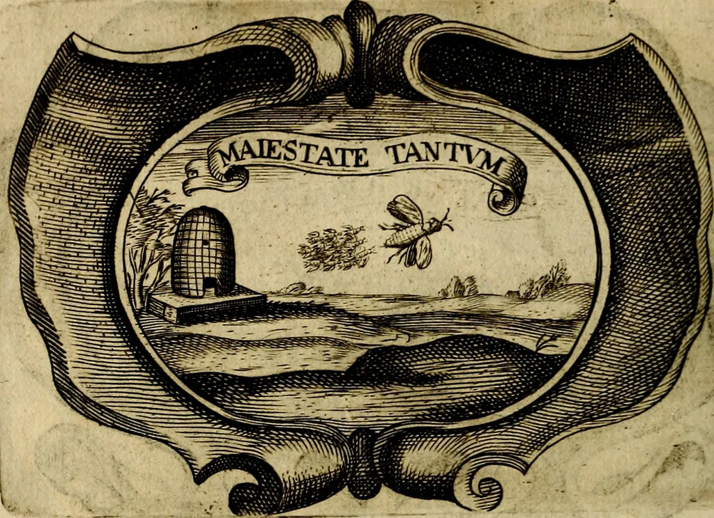 An illustration from Symbola heroica, 1682, leaf 125