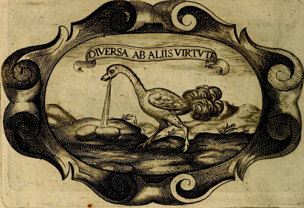 An illustration from Symbola heroica, 1682, leaf 139