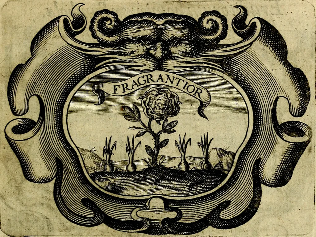 An illustration from Symbola heroica, 1682, leaf 140