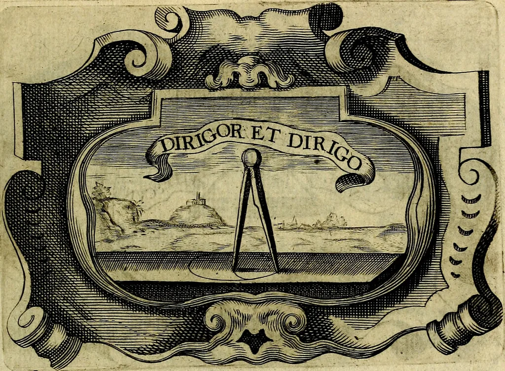 An illustration from Symbola heroica, 1682, leaf 146