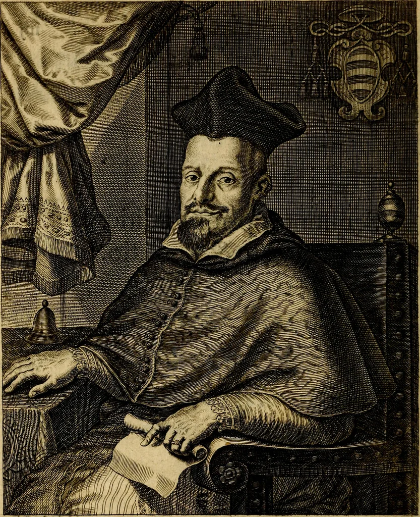 An illustration from Symbola heroica, 1682, leaf 15