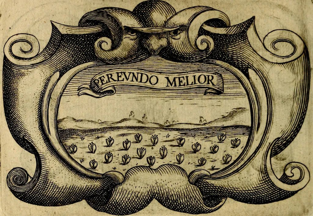 An illustration from Symbola heroica, 1682, leaf 159
